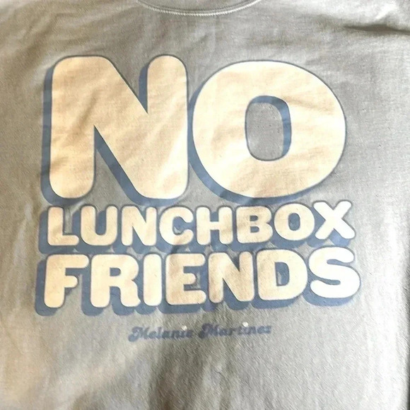 HTF Melanie Martinez NO LUNCHBOX FRIENDS PULLOVER SWEATSHIRT HOT TOPIC RARE FIND - Picture 5 of 7